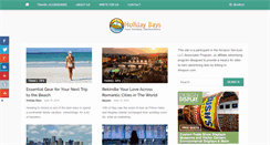 Desktop Screenshot of holidaybays.com